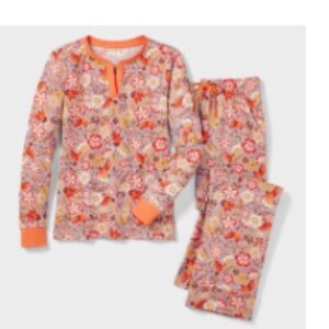 Duluth Trading Co Women's Floral Pajama Set - XL